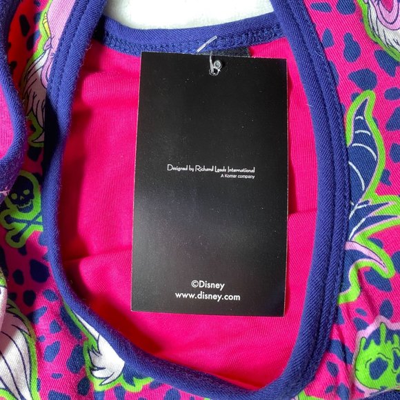 NEW 1X TORRID DISNEY Bralette Bra Top Villainesses Cotton Cruella (14-16) 42-46” - Picture 11 of 15